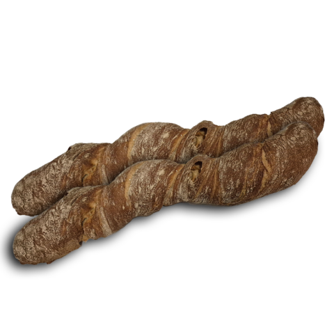 Wurzelbrot dunkel/Roggen ca. 450g